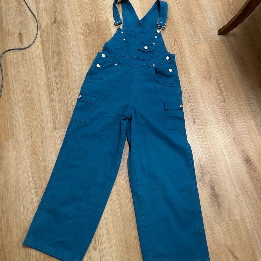 Women's/ Kids Blue Denim Overalls Size 12 or Women’s xs/s